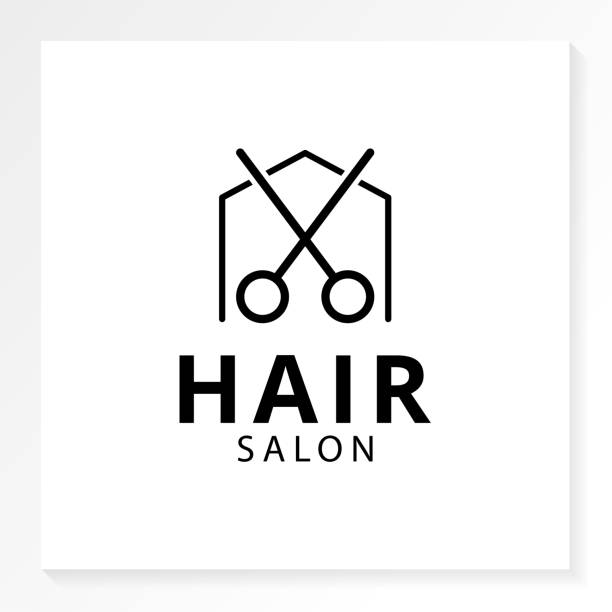 60+ Hair Salon Logo Ideas Silhouettes Stock Illustrations, Royalty-Free ...