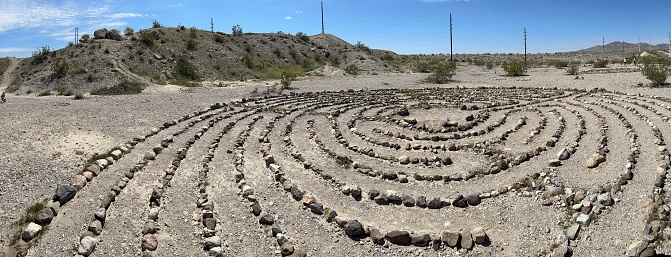 Walk the labyrinth for peace, serenity and contemplation