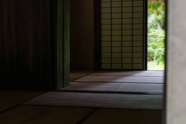 istock Interior of an old traditional Japanese house 1550568942