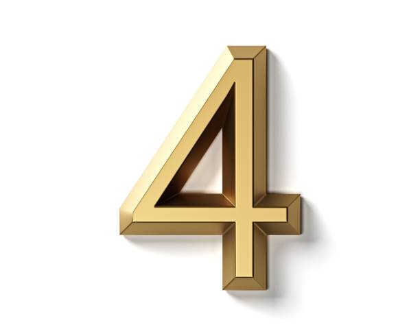 istock Digit made of gold 1550579147