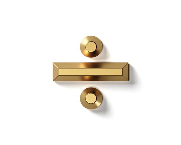 Symbols made of gold. 3d illustration of golden alphabet isolated on white background