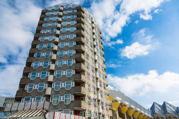 istock Unique buildings in Rotterdam, the Netherlands 1550590259