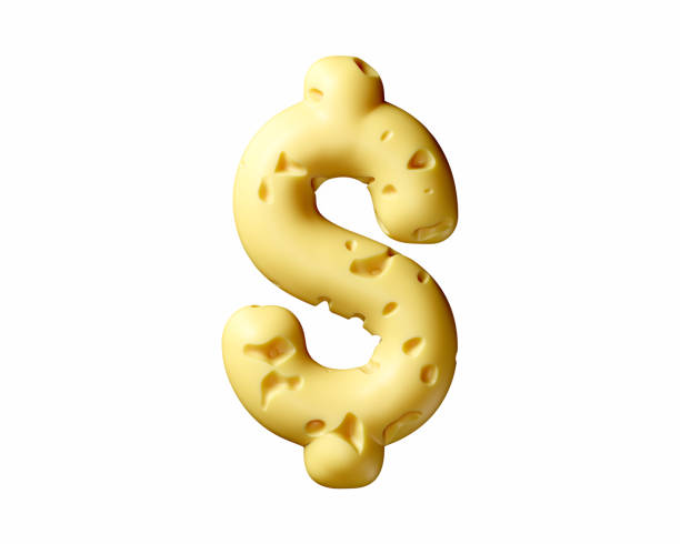 Symbols made of cheese Symbols made of cheese. 3d illustration of yellow alphabet isolated on white background baptismal font stock pictures, royalty-free photos & images