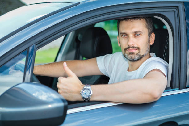 istock Happy male driver 1550610224