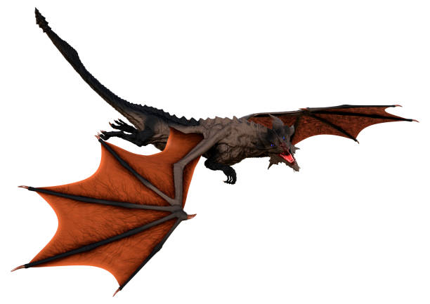 istock 3D Rendering Fairy Tale Dragon on White 1550620989