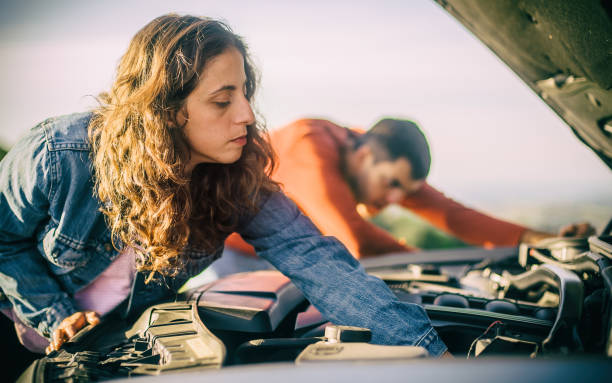 istock A young couple had a car breakdown on the road 1550668657