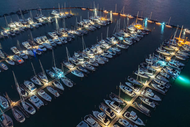 istock Bayswater Marina at night 1550672224