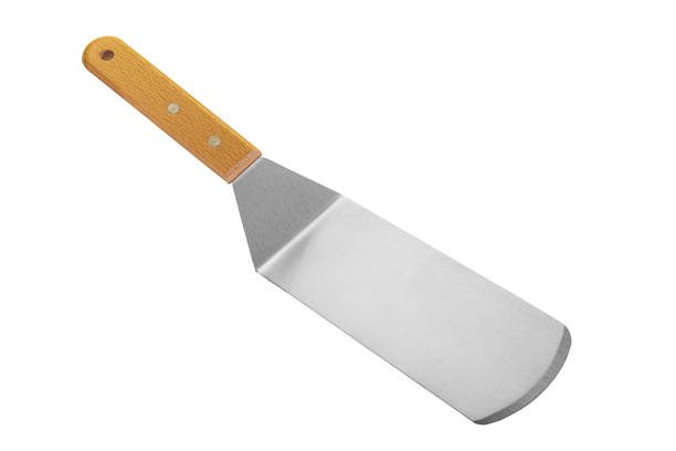 istock Barbecue and grill spatula bottle hook tongs tools set on White Background 1550672954