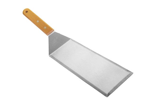 istock Barbecue and grill spatula bottle hook tongs tools set on White Background 1550673086