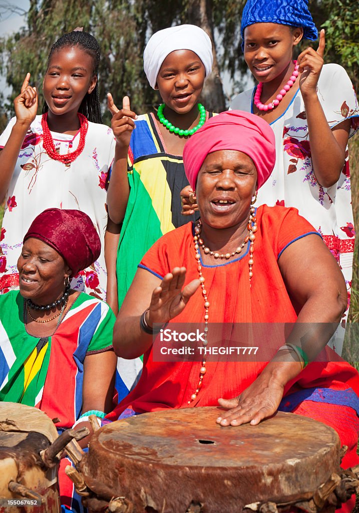 Africana tradicional Grupo musical - Royalty-free África Foto de stock