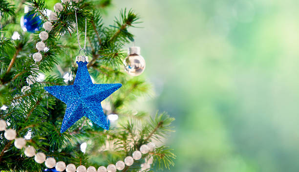 Decorated Christmas Tree stock photo