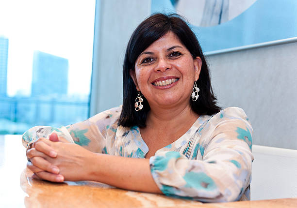 istock Hispanic mature woman 155068102