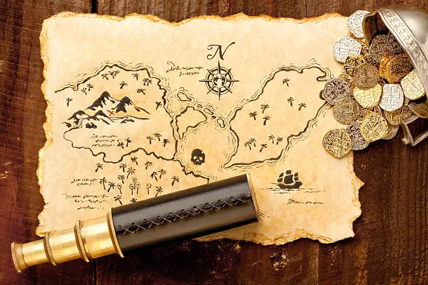 Map to Buried Treasure with a lot of detail. Nice for Pirate or Adventure Themes...

I made this map for use in Stock photography - I own the copyright and there is no infringement.

[url=http://www.istockphoto.com/file_search.php?action=file&lightboxID=8373473]
[IMG]http://i658.photobucket.com/albums/uu308/davidjames08/PirateTreasure-BlueTop.jpg[/IMG][/URL]