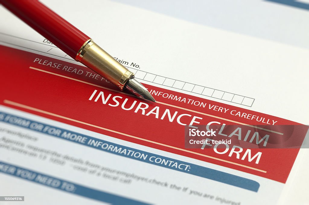 Versicherung Antragsformular - Lizenzfrei Antragsformular Stock-Foto