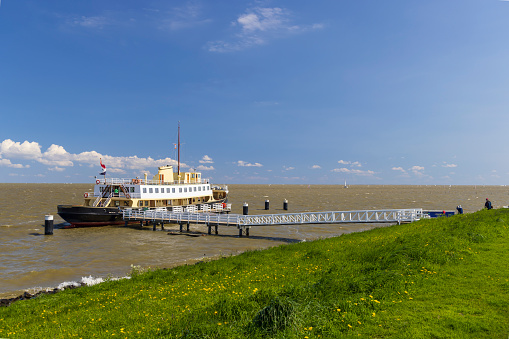 Historic cruise ship, Medemblik, The Netherlands
