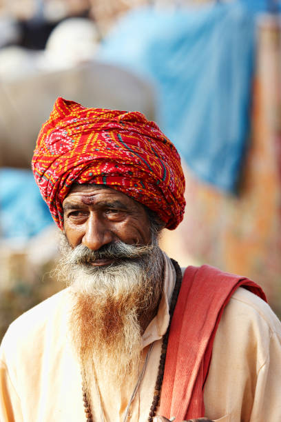 istock Senior indian man portrait 155071432
