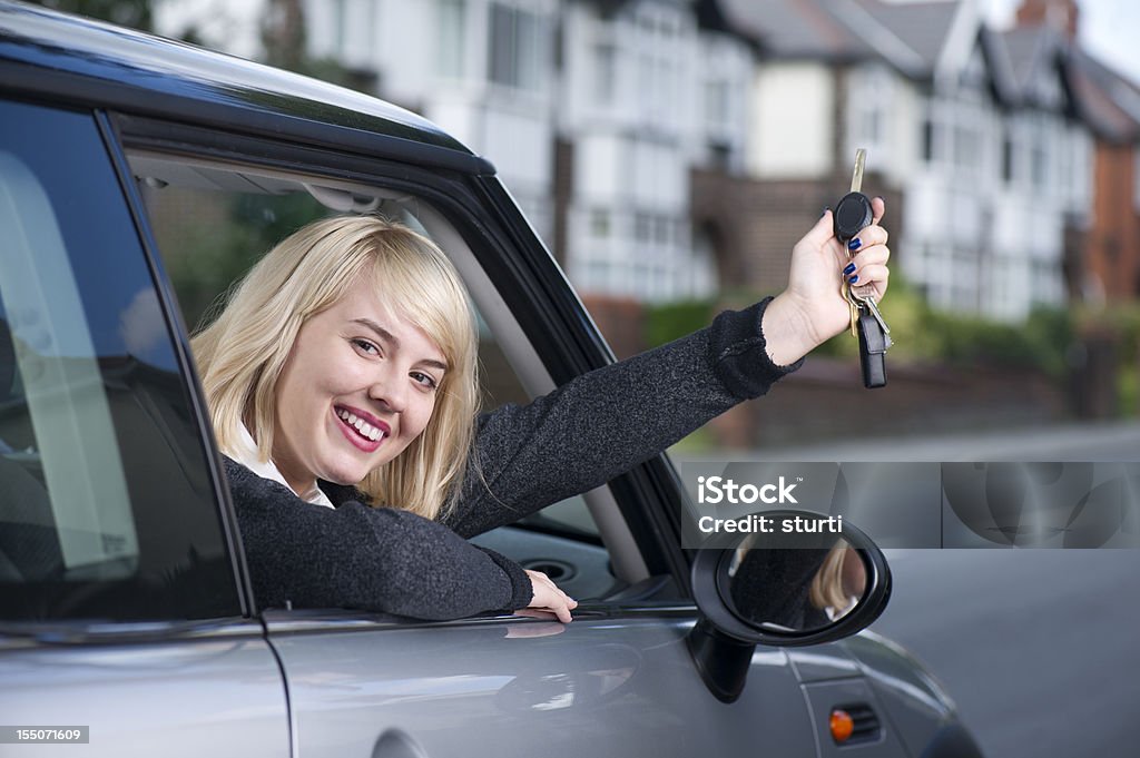 keys to the car  Teenager Stock Photo