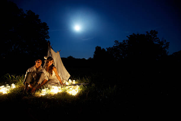 istock young couple moonlight outing marriage happiness 155071923