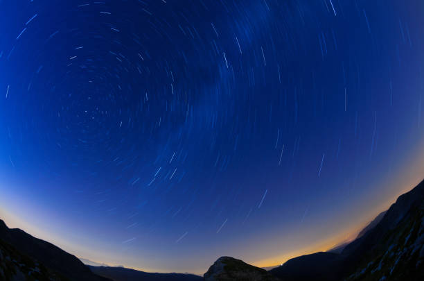 istock swirling stars after twilight 155072472