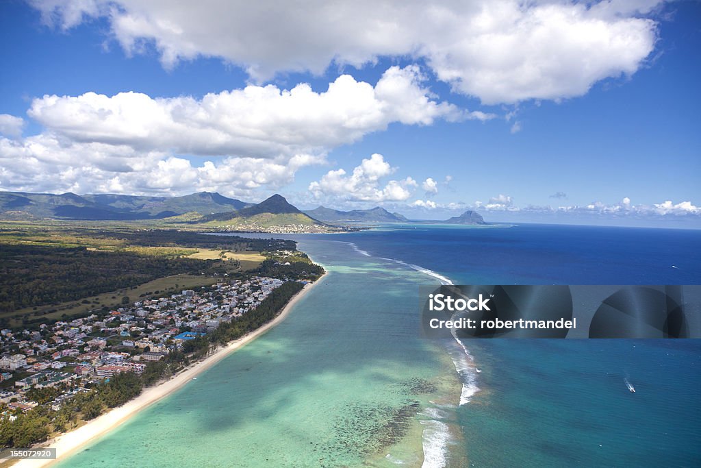 Mauritius, Blick auf den Himmel - Lizenzfrei Berg Stock-Foto