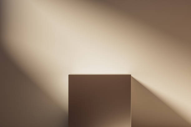 istock 3d presentation background with pedestal or dais in the room illuminated by sunlight 1550732603