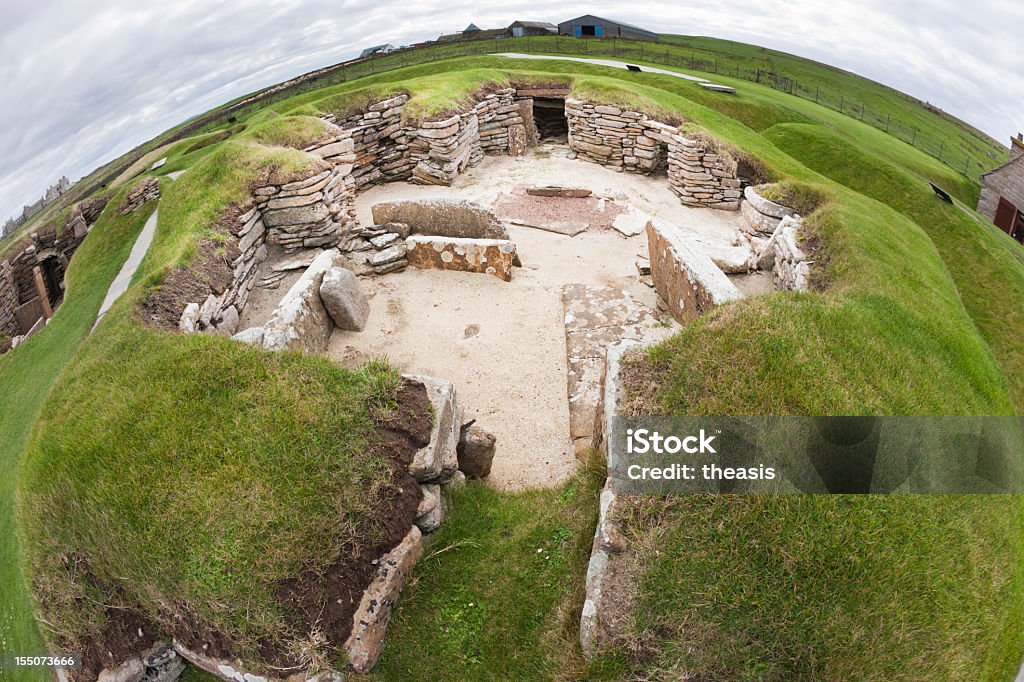 Skara Brae, Orkney  Ancient Stock Photo