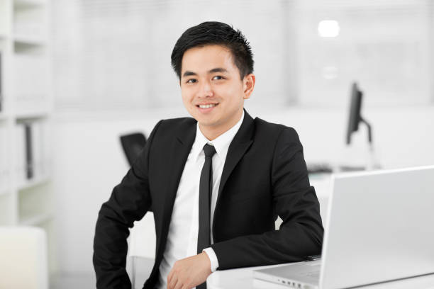 istock Businessman in the office 155074102