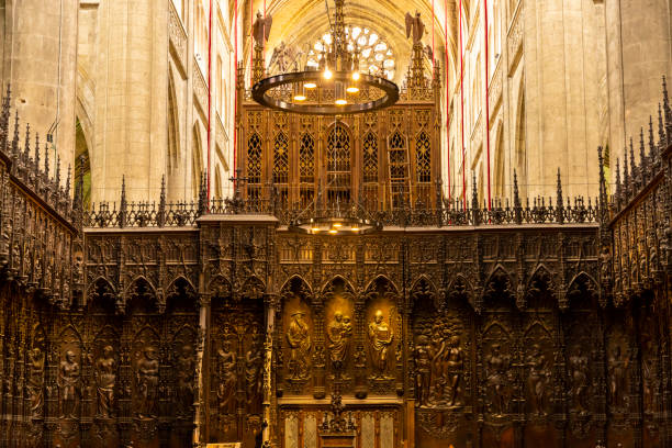istock Auch Cathedral (Cathedrale Sainte-Marie d Auch), UNESCO site, Midi-Pyrenees, France 1550746079