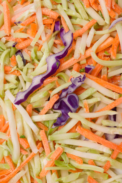 istock Culinary image of close-up coleslaw mix 155075515