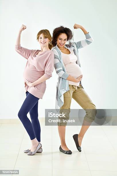 Happy Pregnant Women Stock Photo - Download Image Now - African Ethnicity, Curly Hair, Pregnant