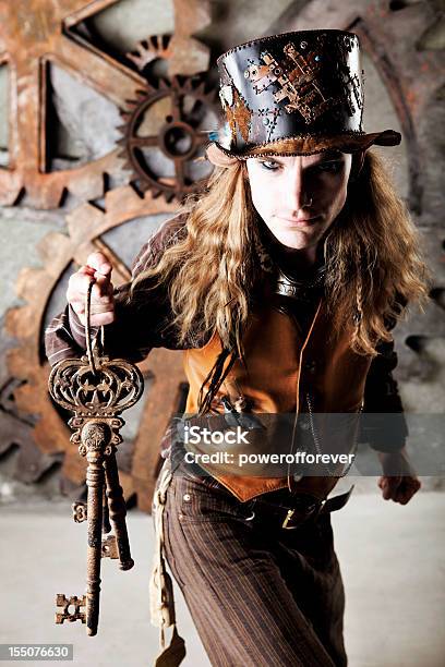 Steampunk Keymaster Stockfoto und mehr Bilder von Steampunk - Steampunk, Eleganz, Mode