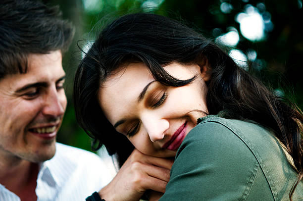 istock Young couple being in love 155076781