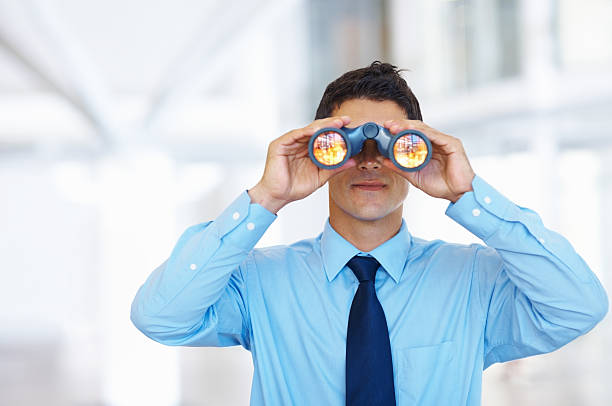Business vision  binoculars stock pictures, royalty-free photos & images