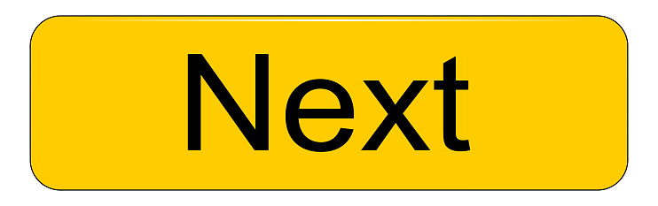 next button yellow on white background - illustration