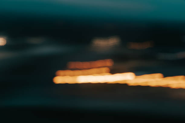 Abstract Plane Take Off - Stock Photo