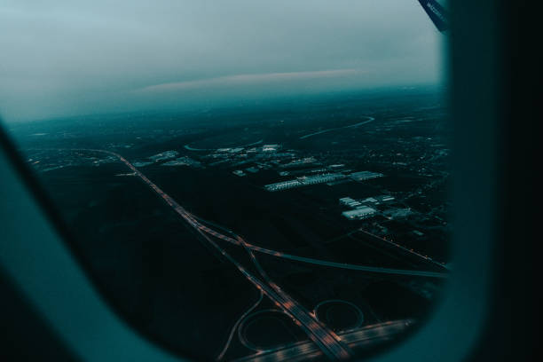 istock Abstract Plane Take Off - Stock Photo 1550791752