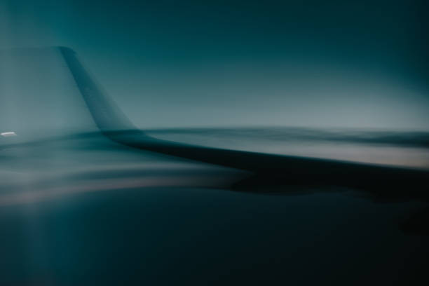 Abstract Plane Take Off - Stock Photo