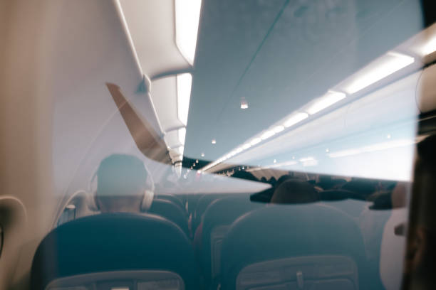 istock Abstract Plane Take Off - Stock Photo 1550792347
