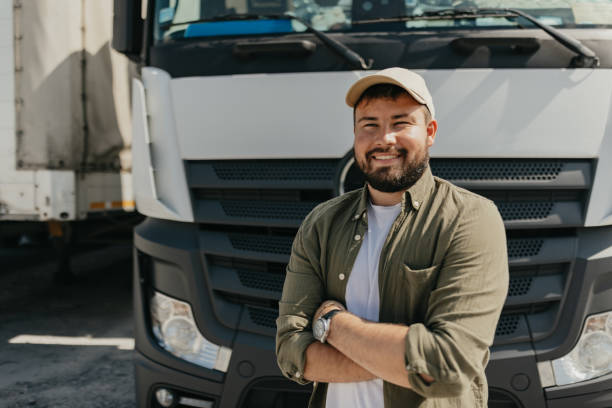 istock Truck driver portrait 1550847912
