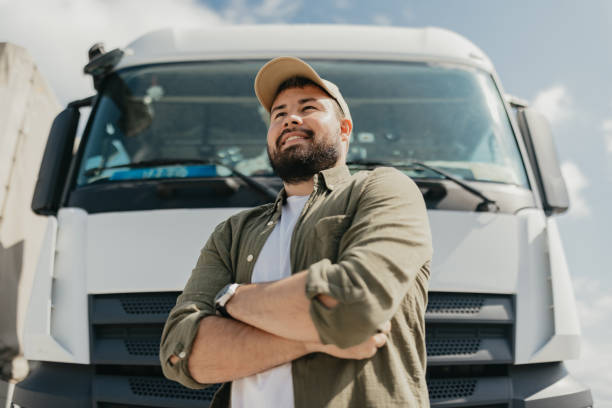 istock Truck driver portrait 1550847923