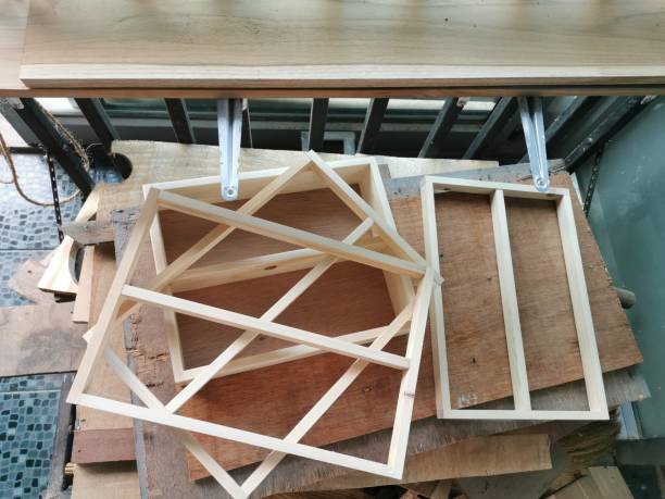 istock The wood work that was left unfinished 1550885674