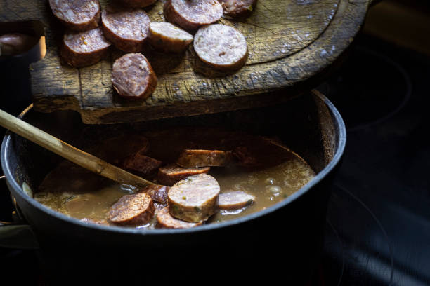 istock Red Beans and Rice with Sausage 1550946393