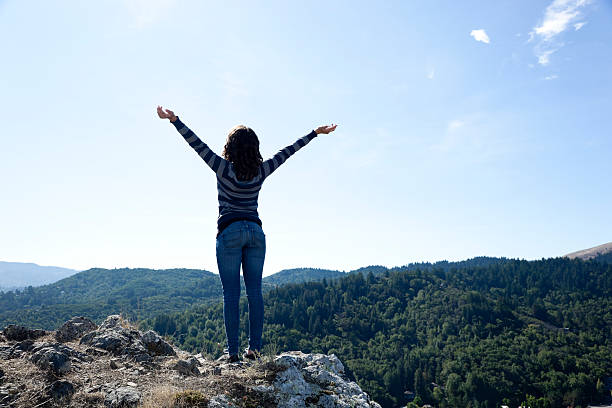istock joyous teenager enjoying nature 155095113