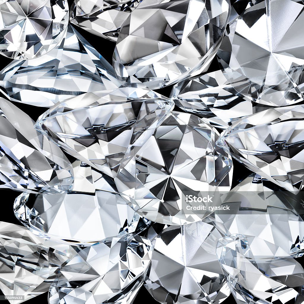 Diamond facetas Detalhe como plano de fundo - Foto de stock de Diamante - Pedra preciosa royalty-free