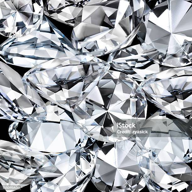 Foto de Diamond Facetas Detalhe Como Plano De Fundo e mais fotos de stock de Diamante - Pedra preciosa - Diamante - Pedra preciosa, Plano de Fundo, Gema
