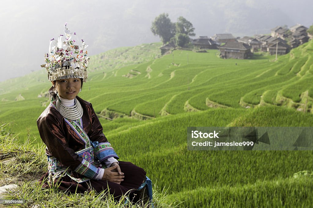 Fille Miao - Photo de Adolescent libre de droits