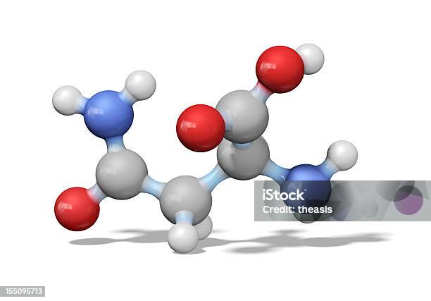Foto de Aminoácido Asparagine e mais fotos de stock de Aminoácido - Aminoácido, Estrutura Molecular, Proteína