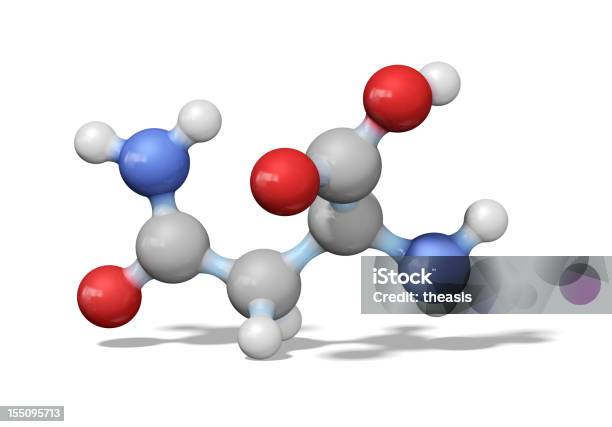 Аминокислота Аспарагин — стоковые фотографии и другие картинки Аминокислота - Аминокислота, Молекулярная структура, Протеин