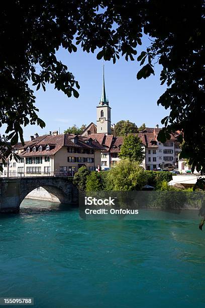 Miasto Bern Z Lake Widok Od Most Szwajcaria - zdjęcia stockowe i więcej obrazów Berno - Berno, Lato, Rzeka