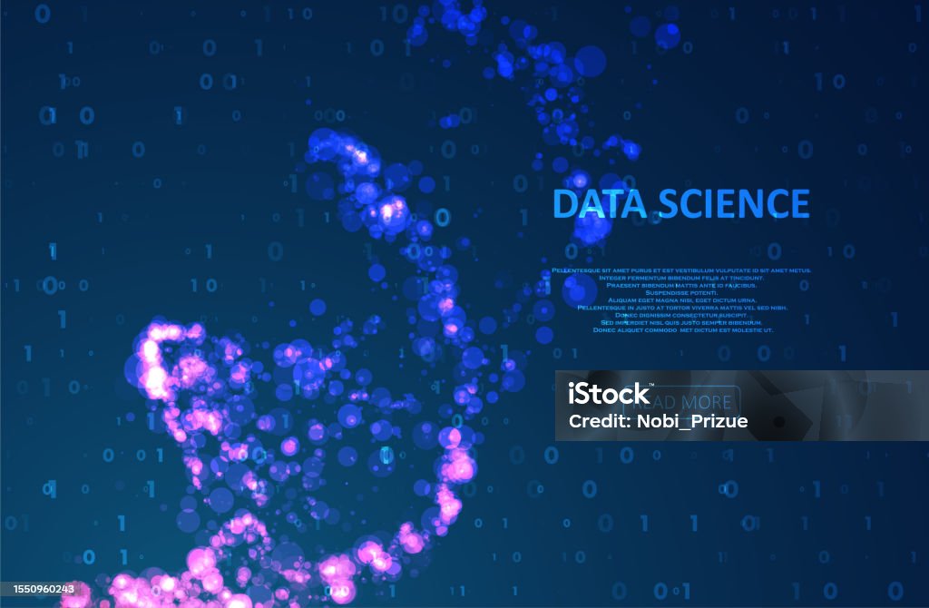 Big Genomic Data Visualization Stock Illustration - Download Image Now ...